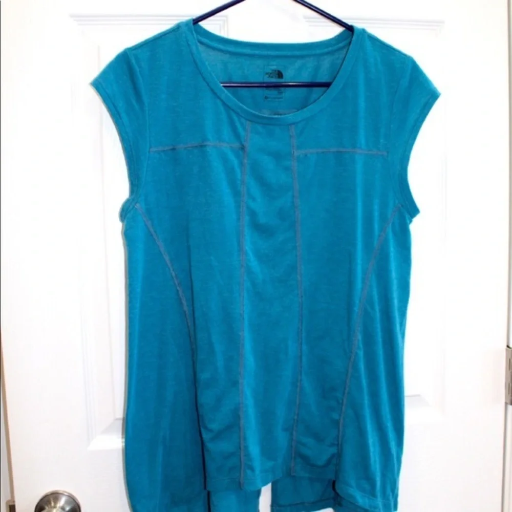 The north Face blue short sleeve tee shirt small - Picture 1 of 4